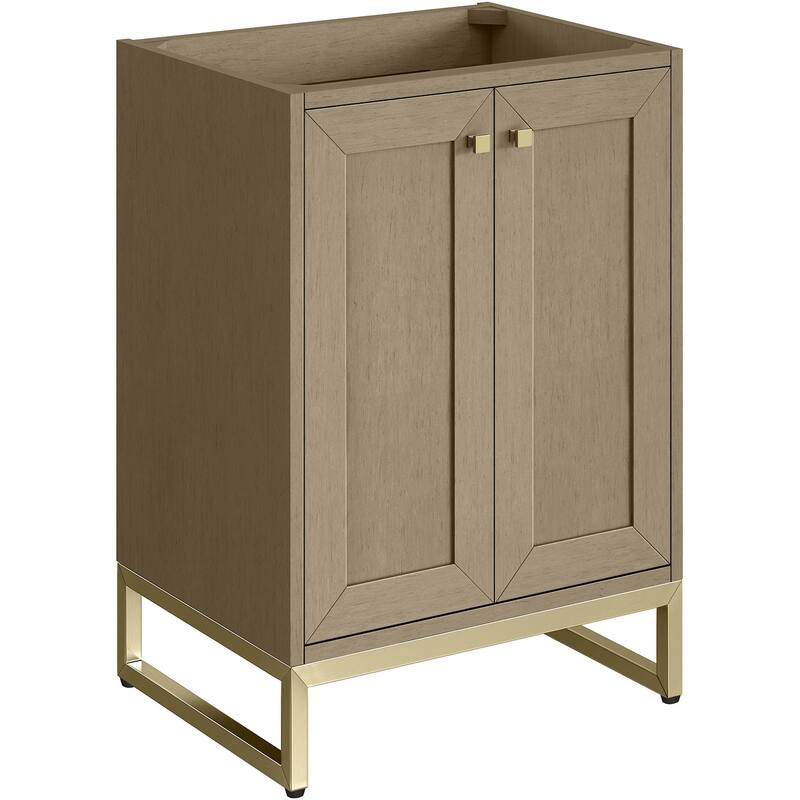 James Martin Vanities 533-V24-CB Chianti 24" Dual-Mounted Single Basin - Walnut Whisper