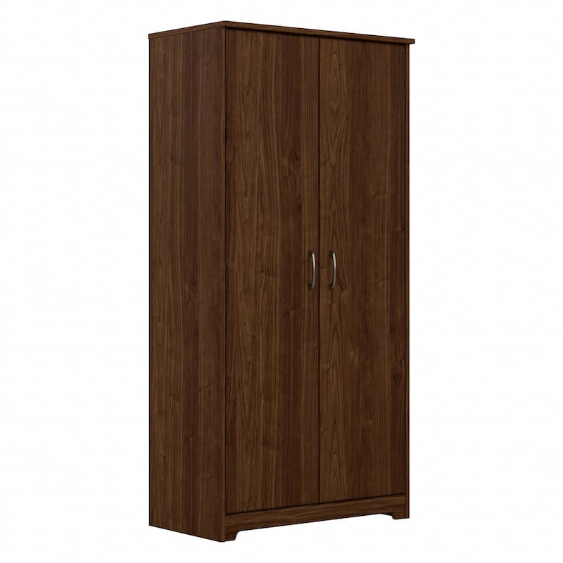 Cabot Tall Storage Cabinet with Doors by Bush Furniture