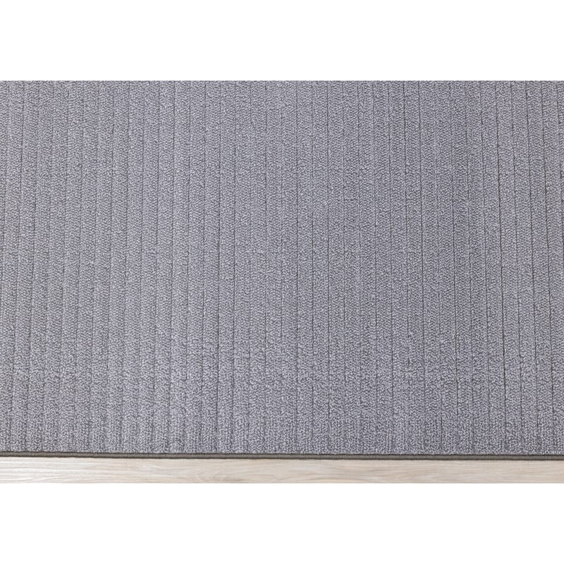 Elizabeth Collection - Grey Banded Rug