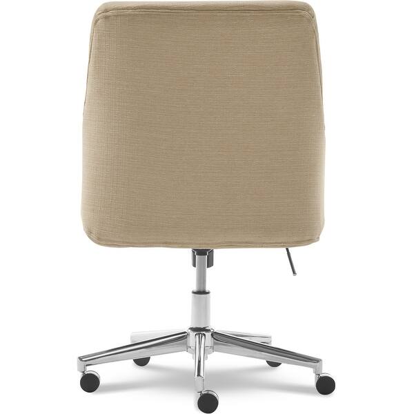 Serta Leighton Home Office Chair Stoneware Beige Overstock 15617354