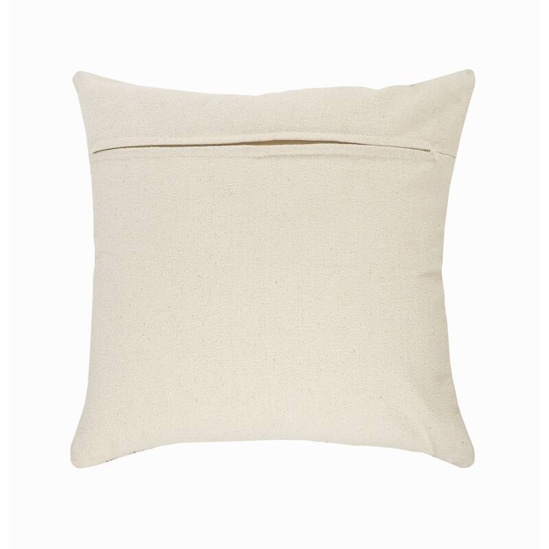 Sevita Bordered Modern Rustic Throw Pillow