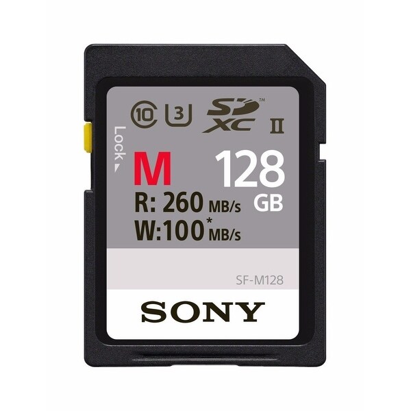 Sony UHS-II Memory SD Card (128GB) - black