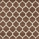 preview thumbnail 63 of 66, Contemporary Akiva Collection Area Rug 6' Square - Light Brown