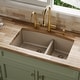 preview thumbnail 4 of 76, Karran Undermount Quartz Double Bowl Kitchen Sink
