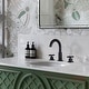 preview thumbnail 7 of 28, 8.2"H Solid Brass Widespread 2-handle Bathroom Sink Faucet