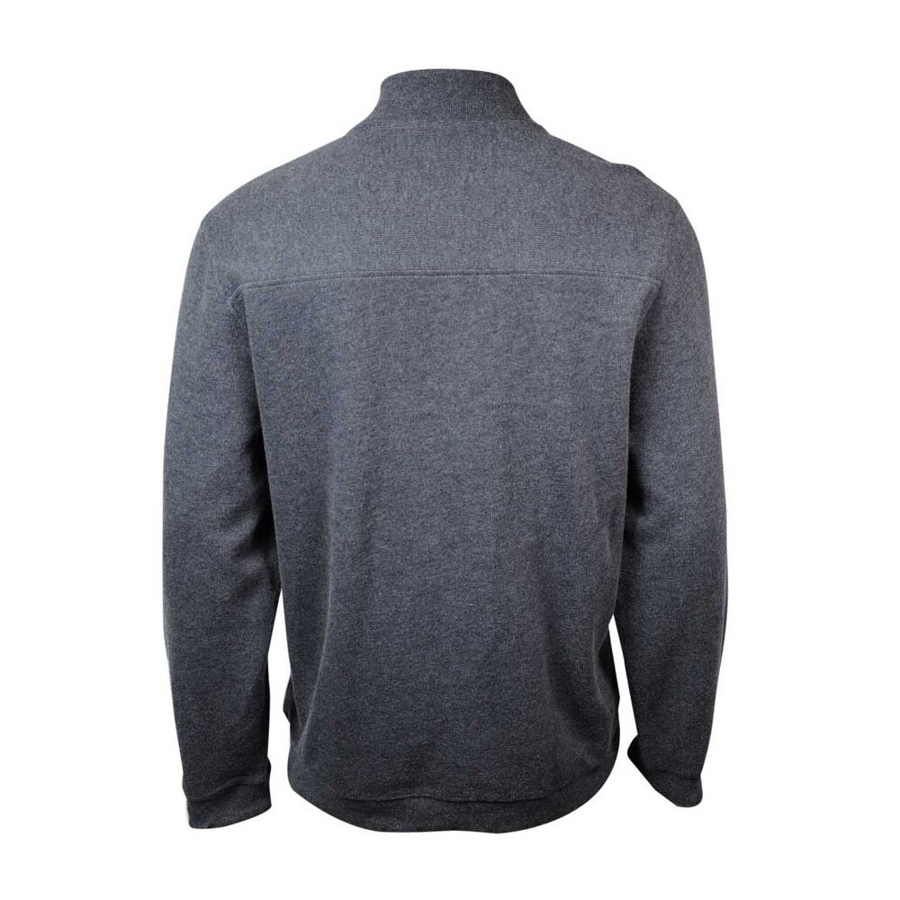 Tasso Elba Mens Striped Long Sleeves Crewneck Sweater Red XXL