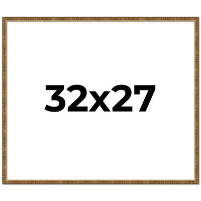 32x27 Frame Gold Picture Frame - Complete Modern Photo Frame Includes