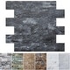preview thumbnail 12 of 15, Art3d Peel and Stick Backsplash Tile for Kitchen Backplash, Bathroom Vanities, Fireplace Decor,10 Sheets Dark-granite
