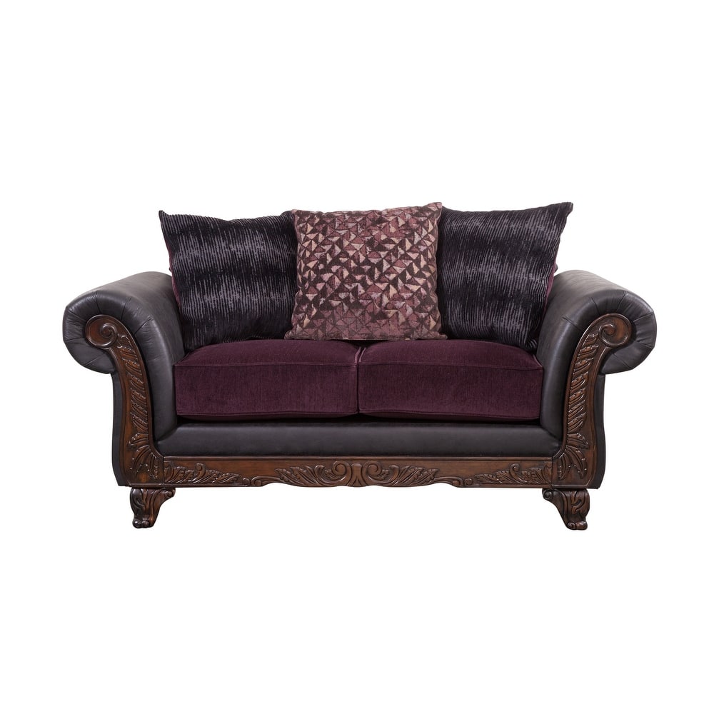 Woodhaven Furniture Prince Loveseat