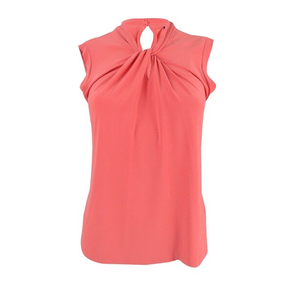 tommy hilfiger red blouse