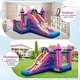 preview thumbnail 9 of 8, Gymax Kids Inflatable Bounce Castle 7-in-1 Jumping House w/ Long Slide