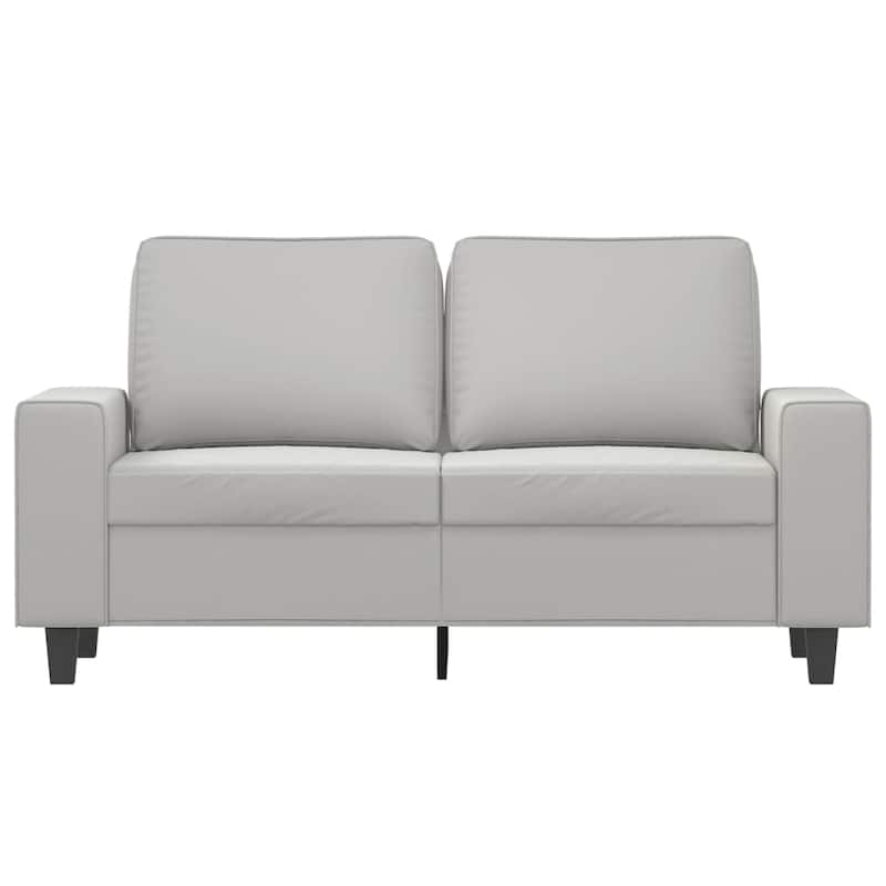 vidaXL Sofa Chair Accent Upholstered Chair for Living Room Microfiber Fabric