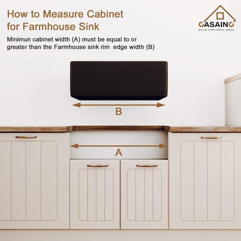 All-in-One Kit Fireclay Single Bowl Farmhouse/Apron-Front Kitchen Sink with Pull Down Sprayer Kitchen Faucet and Accessories