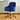 Glitzhome Velvet Upholstered Gaslift Adjustable Swivel Office Chair