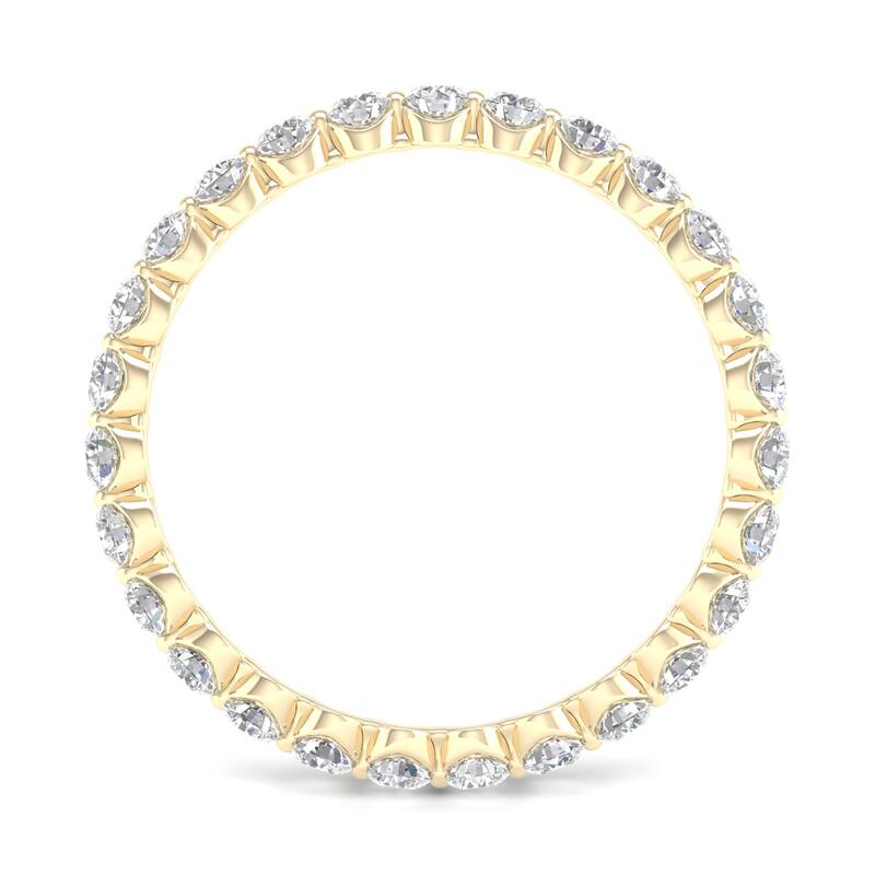3/4ct TDW Diamond Eternity Wedding Band in 14K Gold for Women
