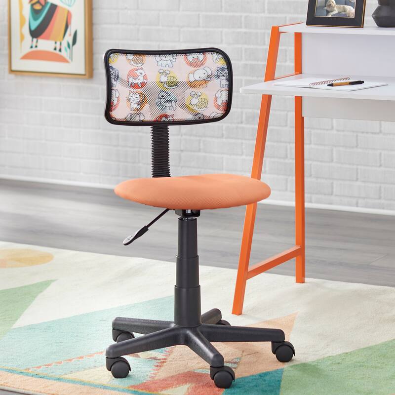 Simple Living Amari Kids Task Chair - Orange