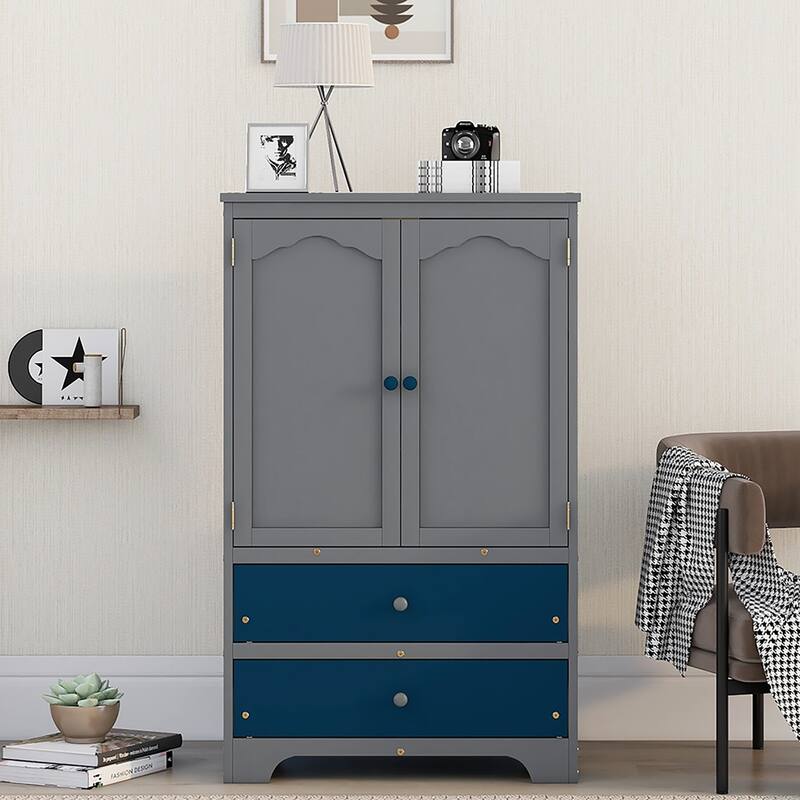 Side Cabinet - Gray