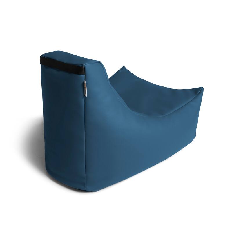 Jaxx Juniper Jr Kids Bean Bag Chair, Premium Vinyl, Royal Blue