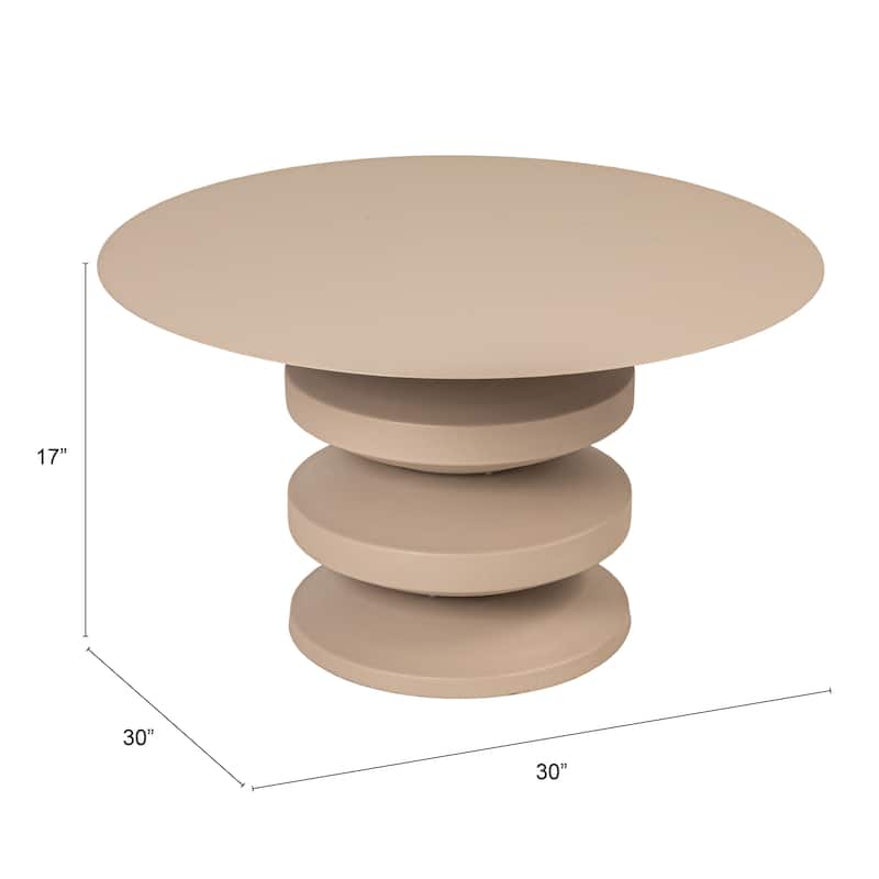 Greenpoint Metal Accordion Coffee Table