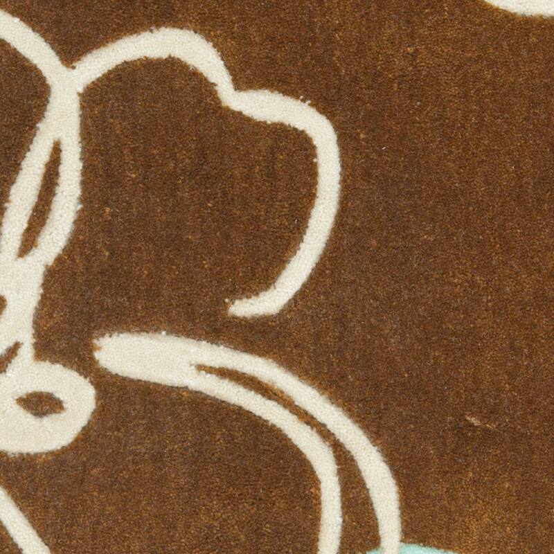 SAFAVIEH Handmade Modern Art Mackenzie Modern Polyester Rug