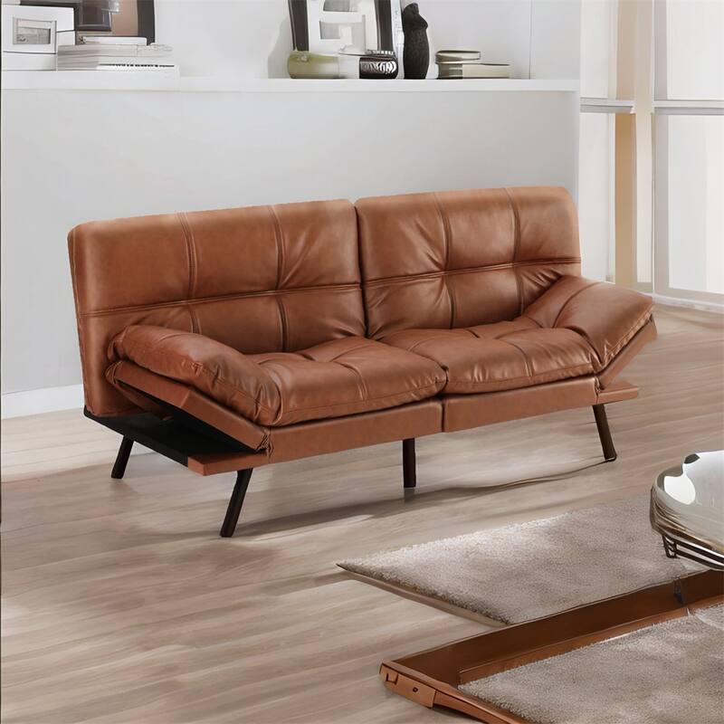 Convertible Futon Couch, Memory Foam Sofa Bed for Living room Bed