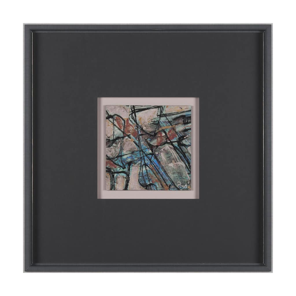 Passtime I by Mercana Studio a Hand Embelished Textured Framed Art Print Matted under Glass