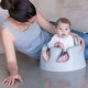 preview thumbnail 5 of 6, Bumbo Infant Soft Foam Floor Seat with 3 Point Adjustable Harness, Gray (2 Pack) - 2.9