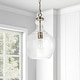 preview thumbnail 2 of 32, Verona 11" Wide Pendant with Glass Shade - 11" Wide