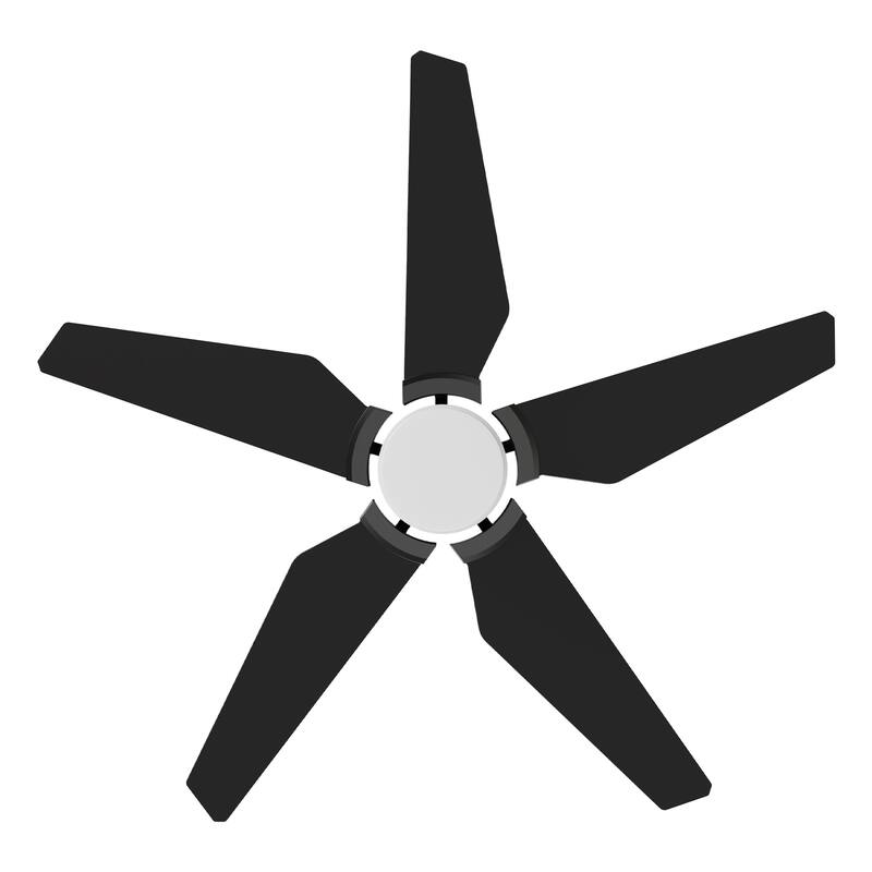CARRO Bellerose 52-inch Indoor Ceiling Fan with Light and Remote Control