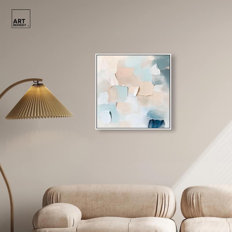 Celadon Haze I Canvas by Art Remedy