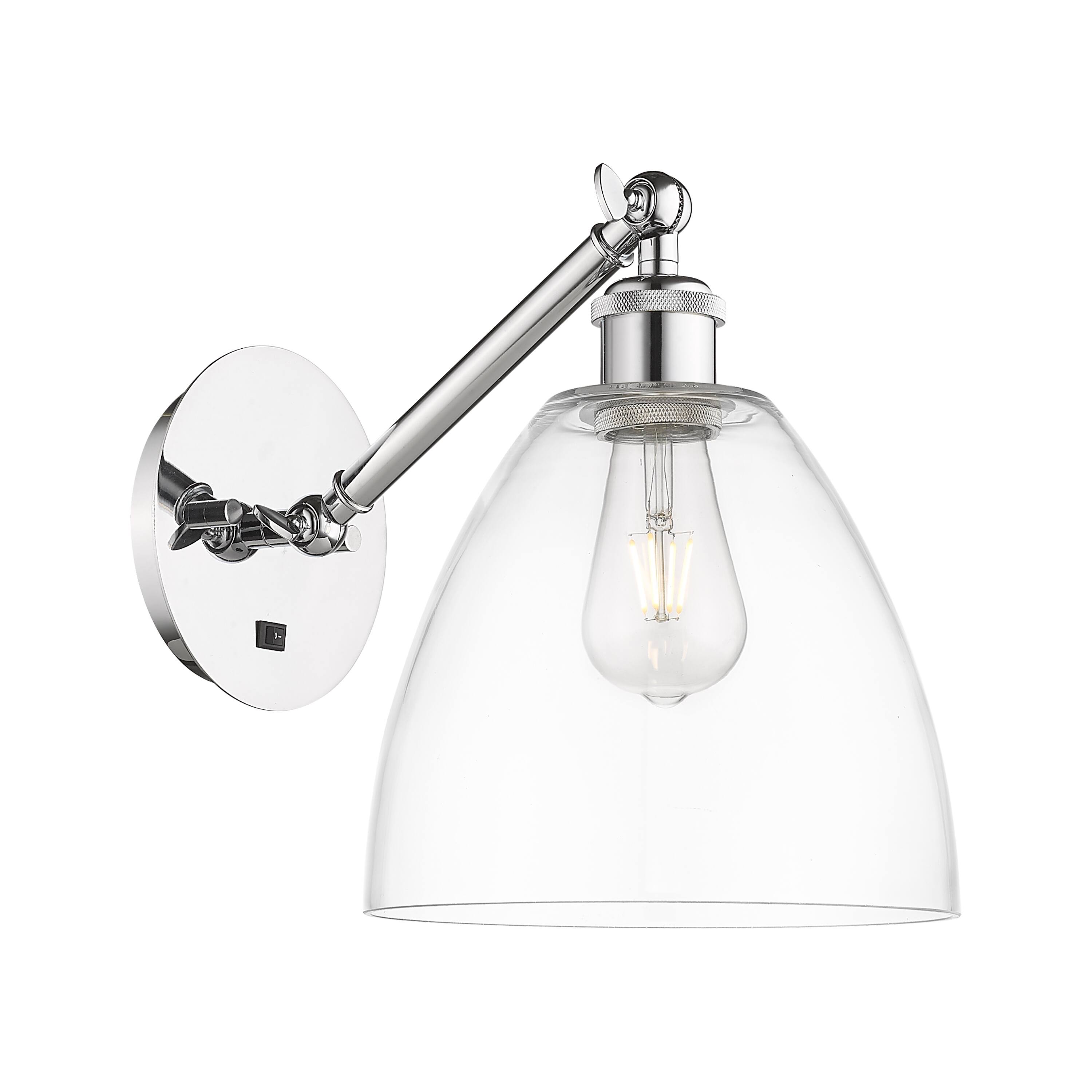 Option Clear / Polished Chrome