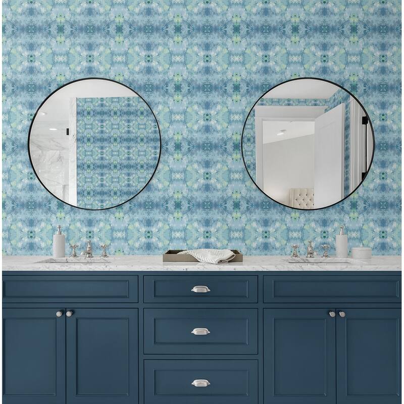 Daisy Bennett Designs Kaleidoscope Nonwoven Unpasted Wallpaper