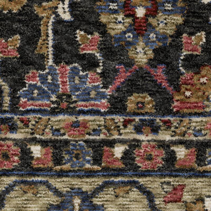 Style Haven Henretta Bordered Traditional Fringe Edge Area Rug