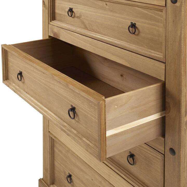 Wood Dresser 4 Drawers Chest Corona | Furniture Dash