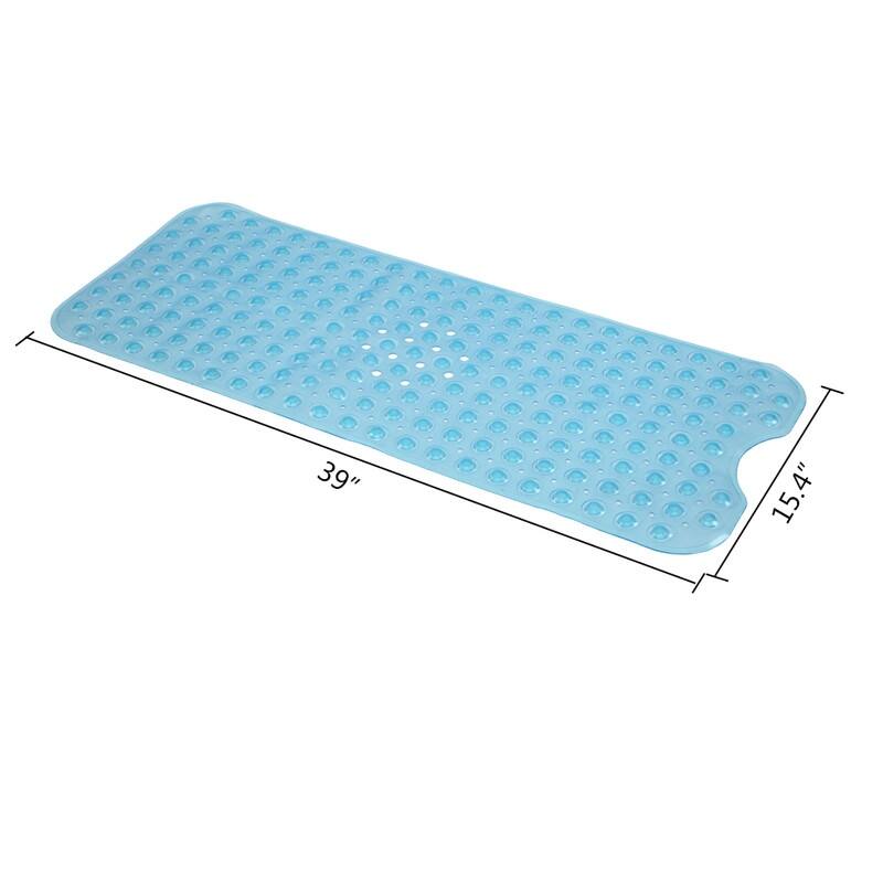 Bathroom Bathtub Non-slip Bath Rug 99*39cm Transparent