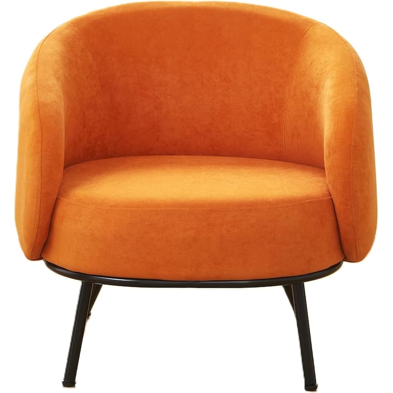 Luxury and Elegance Modern Channel Chair with Velvet Fabric Material Dense Foam and Heavy Webbing