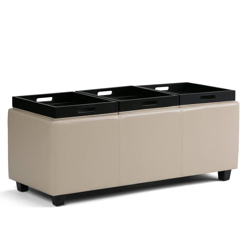 Modern Storage Ottoman for Living Room