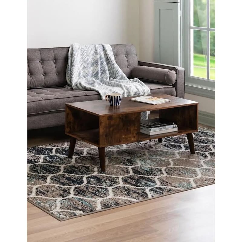 Contemporary Rosilan Collection Area Rug