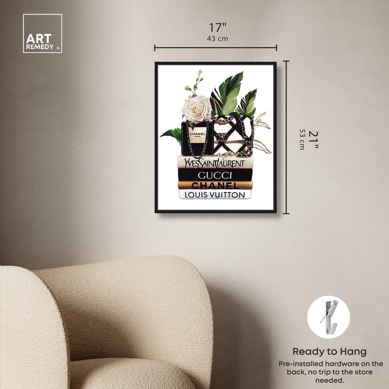 Luxury Stack Details Canvas by Art Remedy