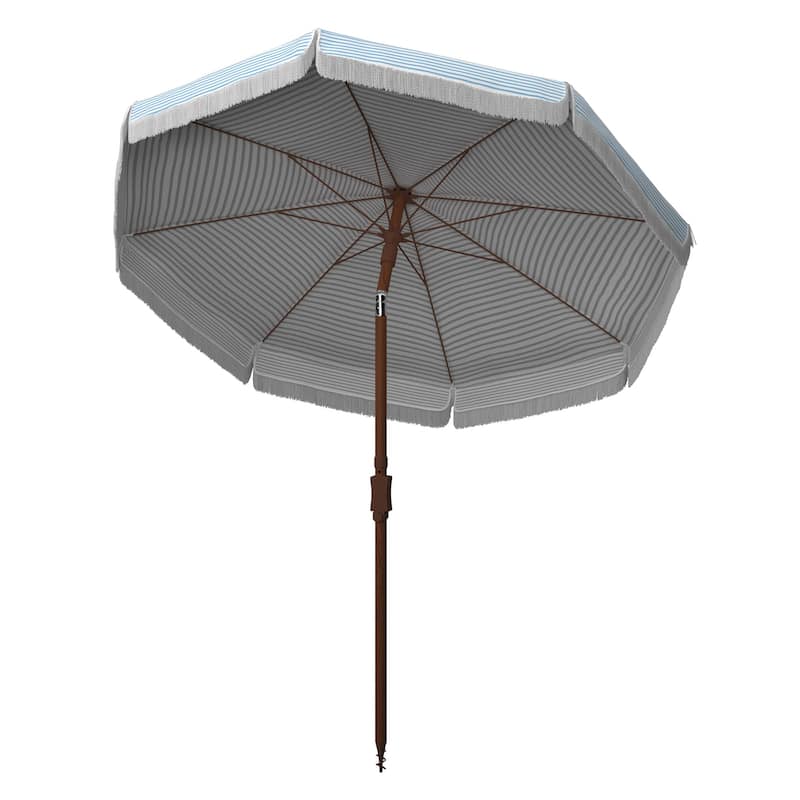 SAFAVIEH Outdoor Elliana 6.5 Ft Umbrella