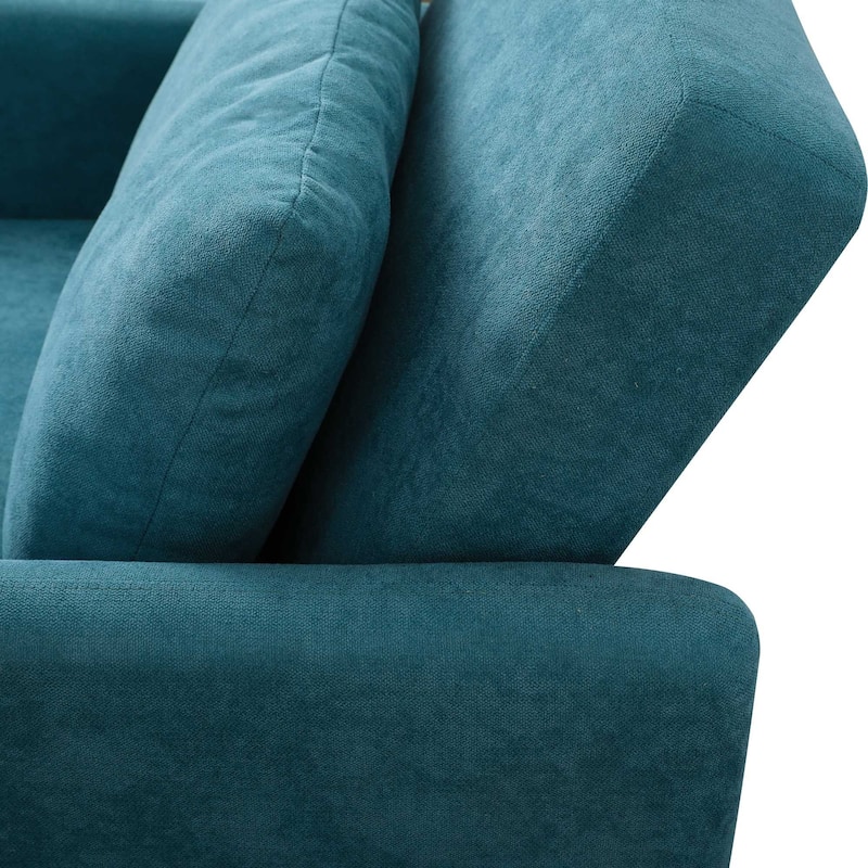 Multi-Function Foldable Fabric Sofa Bed
