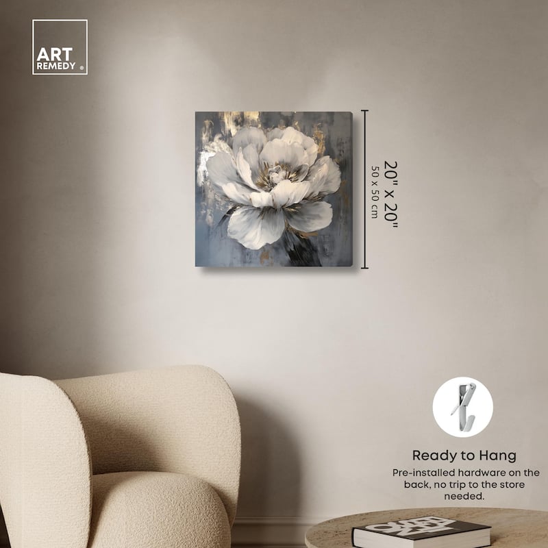 Ivory Incarnation II Canvas by Art Remedy, Gallery Wrapped