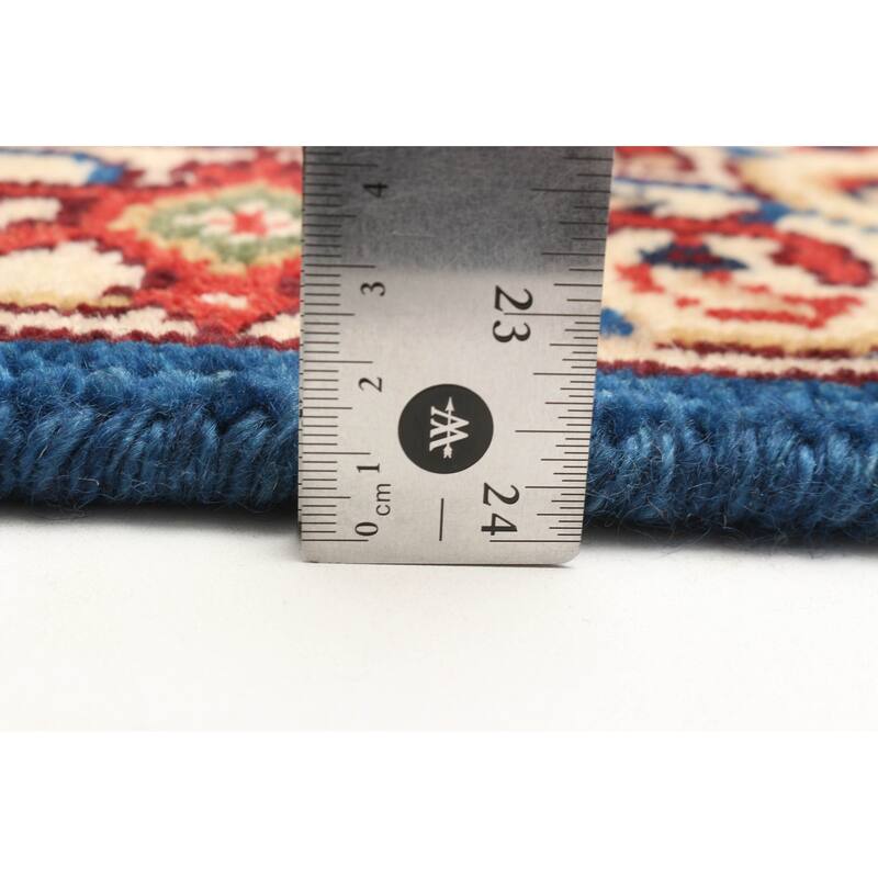 ECARPETGALLERY Hand-knotted Serapi Heritage Navy Wool Rug - 2'6 x 8'0