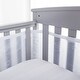 preview thumbnail 11 of 10, BreathableBaby Breathable Mesh Liner for Full-Size Cribs, Sheer Deluxe 5mm Mesh (Size 4FS Covers 3 or 4 Sides) Stars