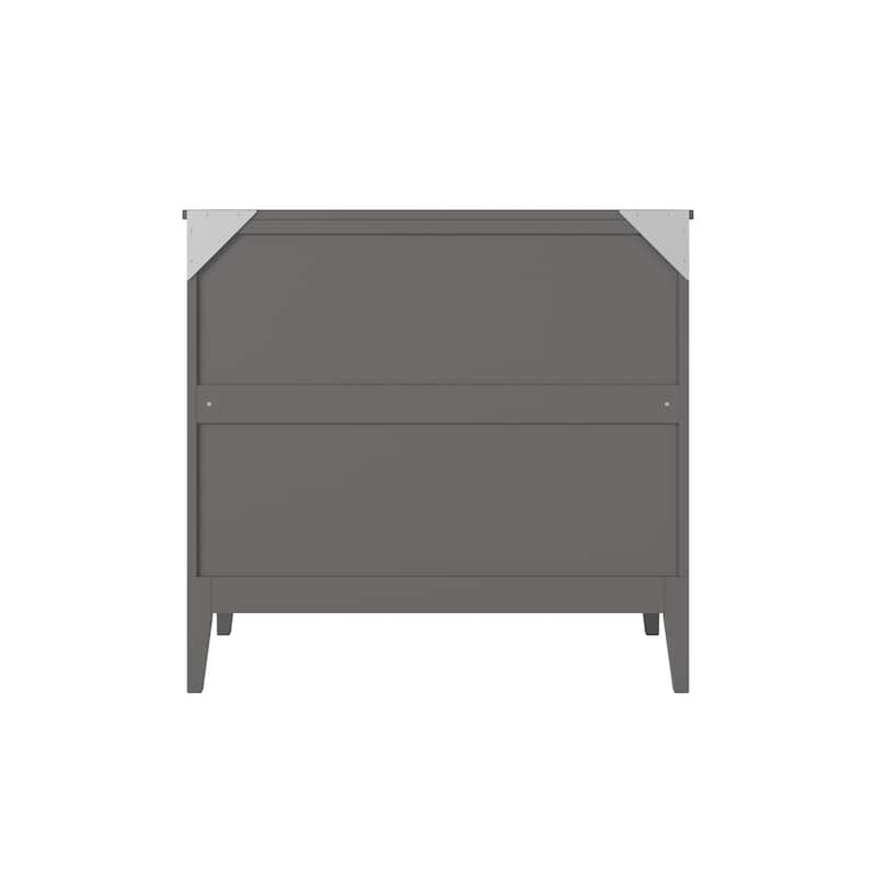 Solid Wood Murphy Bed Chest Twin Size with Mattress & Charger - Space Saving Furniture