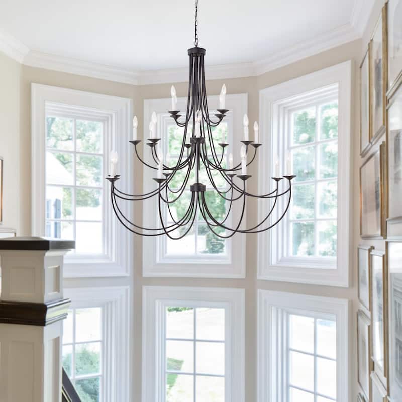 Maxax 20 - Light Dimmable Classic / Traditional Chandelier