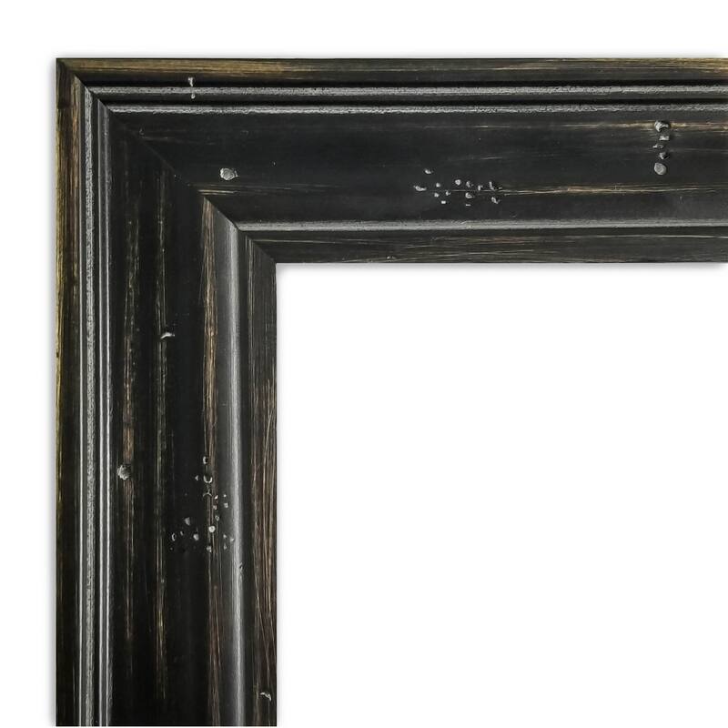 Rustic Pine Narrow Wood Framed White Corkboard Bulletin Board