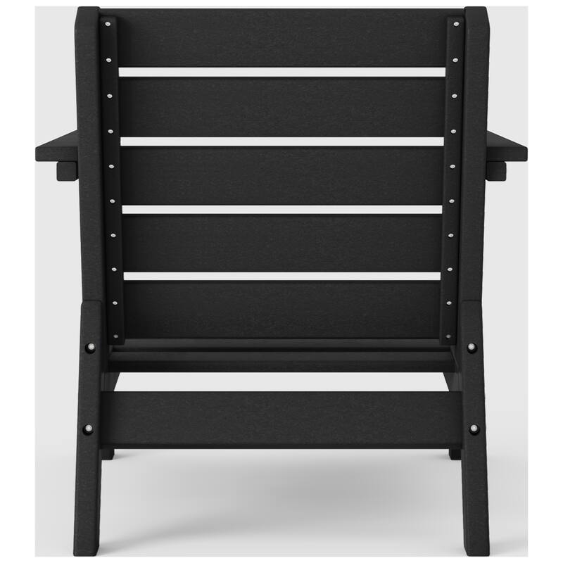 Birchwood All Weather HDPE Outdoor Patio Deep Seating Arm Chair (Set of 2)