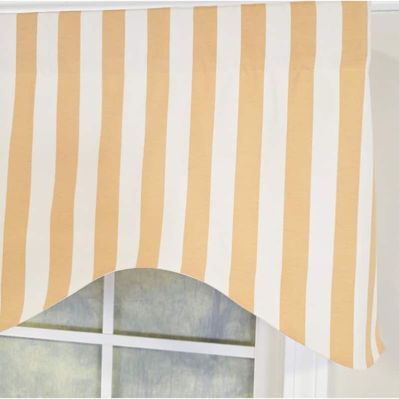 RLF Home Playa Stripe Cornice valance