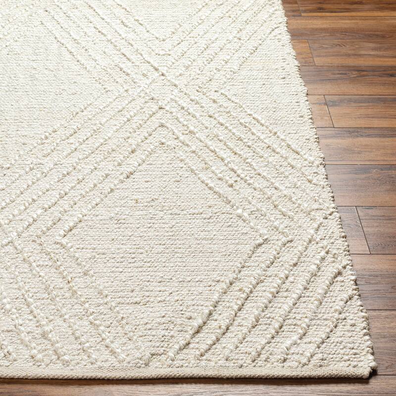 Senti Handmade Mod Farmhouse Jute Area Rug